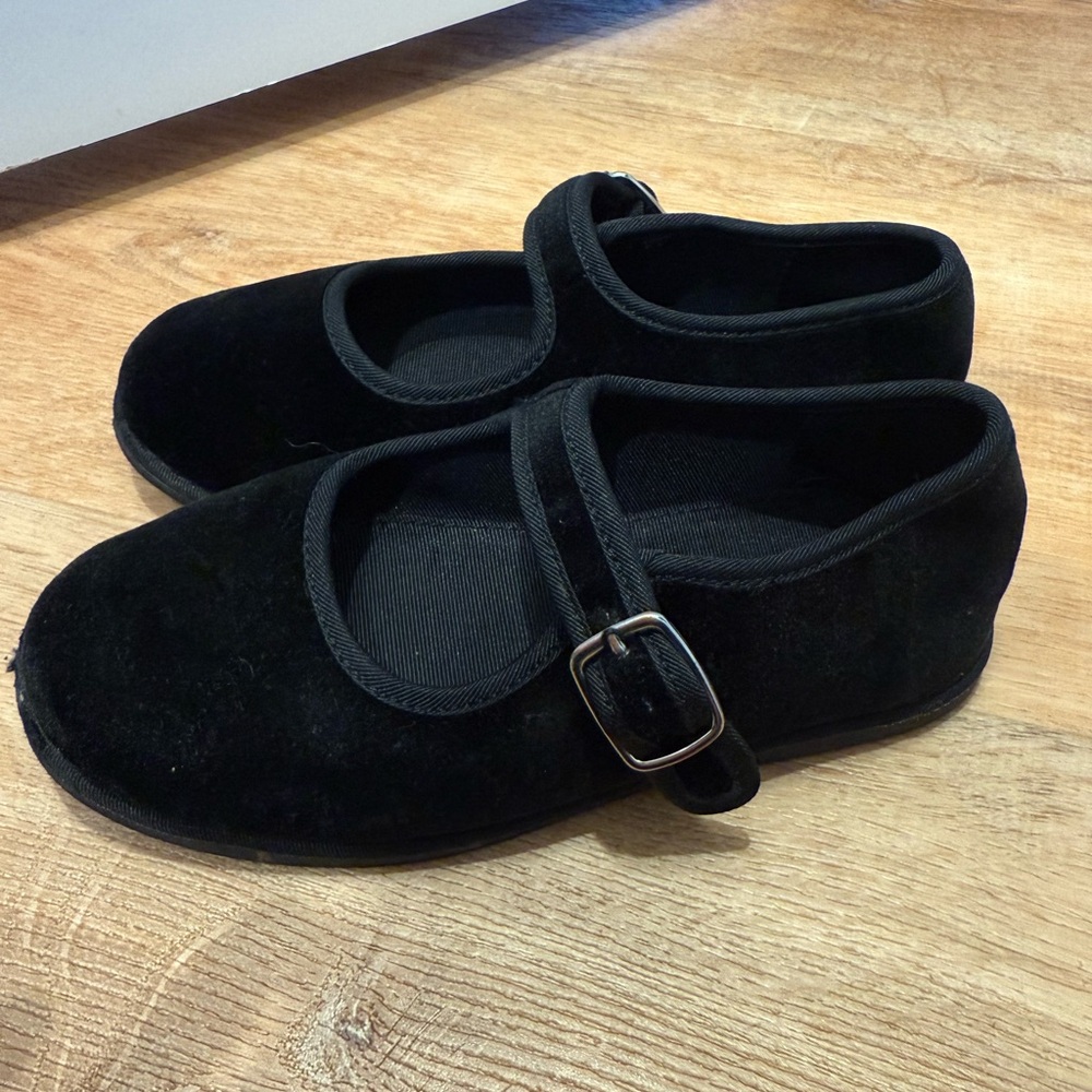 Zara Classic Black Kids Mary Jane Shoes